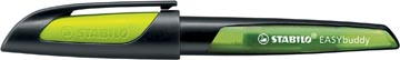 [5031141] Stabilo easybuddy stylo plume, noir et vert lime