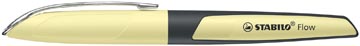 [5074114] Stabilo flow modern office stylo plume, pastel yellow