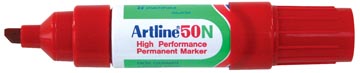 [50R] Artline marqueur permanent 50n rouge