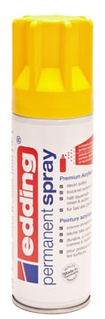 [4-NL5200905] Edding permanent spray 5200, 200 ml, jaune trafic mat
