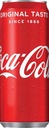 Coca-cola boisson rafraîchissante, sleek canette de 33 cl, paquet de 30 pièces