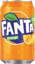 Fanta orange boisson rafraîchissante, canette de 33 cl, paquet de 24 pièces