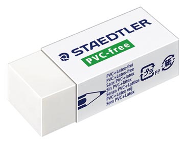 [525B30] Staedtler gomme sans pvc, ft 43 x 19 x 13 mm