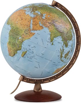 [529035] Globe primus, diamètre 30 cm, français