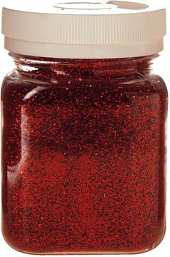 [53012] Bouhon poudre pailletée, pot de 115 g, rouge