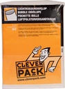 Cleverpack enveloppes à bulles d'air, ft 350 x 470 mm, avec bande adhésive, blanc, paquet de 10 pièces