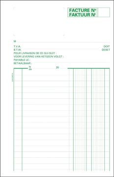 [53280X] Exacompta facturier, ft 21 x 13,5 cm, bilingue, dupli (50 x 2 feuilles)