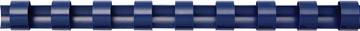 [5345906] Fellowes reliures, paquet de 100 pièces, 10 mm, bleu