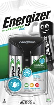 [5353983] Energizer chargeur pro charger, 4 x aa piles inclus, sous blister