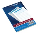 Atlanta by jalema orderbook 50 x 2 feuilles, ft 21 x 14,8 cm, 1 feuille carbone