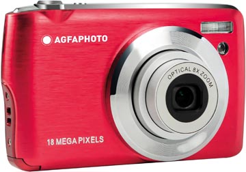 [5541973] Agfaphoto appareil photo numérique dc8200, rouge
