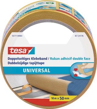 [561711] Tesa ruban adhésifv pour tapis, double face, ft 50 mm x 10 m