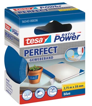 [56343B] Tesa extra power perfect, ft 38 mm x 2,75 m, bleu