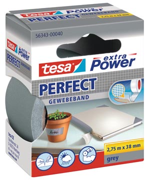 [56343G] Tesa extra power perfect, ft 38 mm x 2,75 m, gris