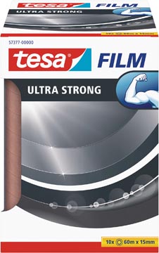 [57377] Tesafilm ultra-strong, ft 60 m x 15 mm, tour de 10 rouleaux