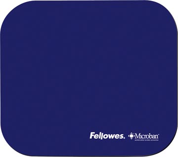 [5933805] Fellowes tapis souris microban, bleu