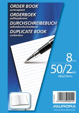 [5MC52T] Aurora orderbook, ft a5, 2 x 50 feuilles