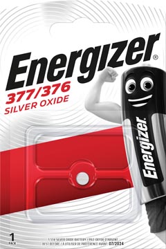 [610777] Energizer pile bouton 377/376, sous blister