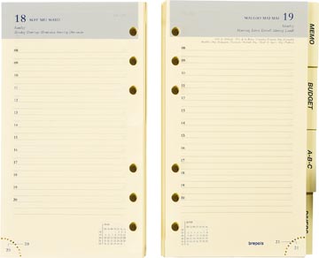 [610902] Brepols brefax 11 recharge agenda, 2024