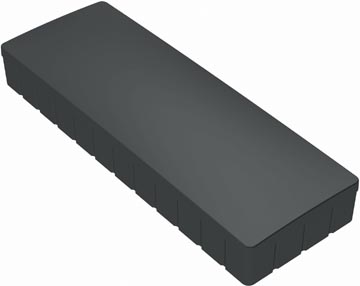 [6165090] Maul aimants solid, 54x19mm, 1 kg, boîte 10 pces, noir