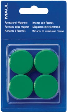 [6165255] Maul aimant solid, ø20mm, 0,3kg, blister 8 pces, vert