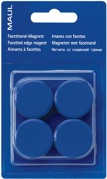 [6165835] Maul aimant solid, ø38mm, 2,5kg, blister 2 pces, bleu
