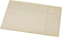 Jalema trieur en carton, ft a4 et folio, 5 compartiments