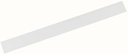 Maul bande métallique standard auto-adhésif, longueur 50x5cm, blanc