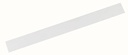 Maul bande métallique standard auto-adhésif, longueur 100x5cm, blanc