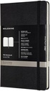 Moleskine carnet de notes professional, ft 13 x 21 cm, ligné, couverture solide, 240 pages, noir