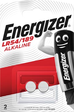 [623058] Energizer pile bouton lr54/189, blister de 2 pièces