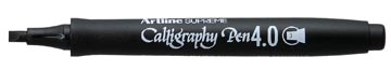 [624243] Artline marqueur supreme calligraphy pen, 4,0 mm, noir