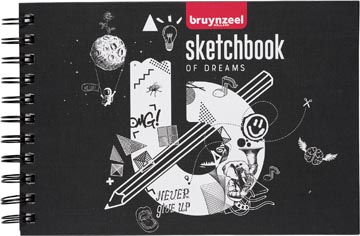 [6299005] Bruynzeel bloc de croquis, ft 19,5 x 14,7 cm