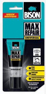 [6311249] Bison colle max repair universal, blister avec tube de 45 g