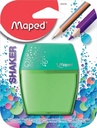 Maped taille-crayons shaker, 2 trous, sous blister