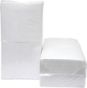 Serviettes, ft 33 x 33 cm, 1 plis, blanc, paquet de 9 x 500 pièces