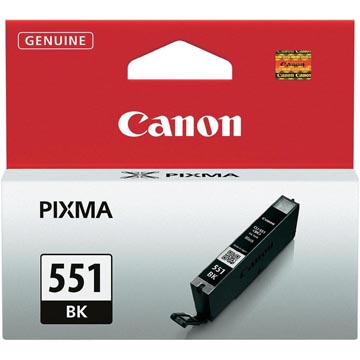 [6508B01] Canon cartouche d'encre cli-551bk, 1.795 pages, oem 6508b001, noir
