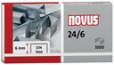 Novus agrages 24/6 din, boîte de 1000 agrafes