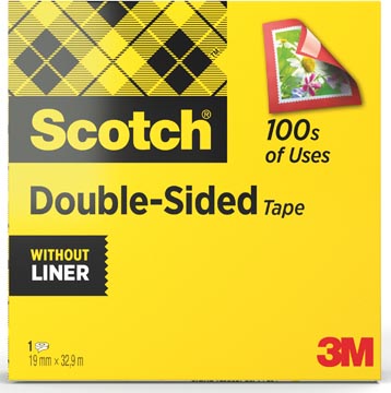 [6651933] Scotch ruban adhésif double-face ft 19 mm x 33 m