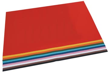 [6710009] Folia papier à dessin coloré couleurs assorties