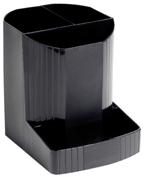 [675014D] Exacompta pot à crayons mini-octo ecoblack