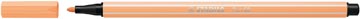 [68-25] Stabilo pen 68 feutre, orange pastel