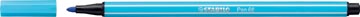 [68-57] Stabilo pen 68 feutre, bleu azur