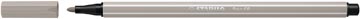 [68-93] Stabilo pen 68 feutre, gris chaud