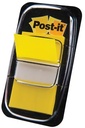Post-it index standard, ft 25,4 x 43,2 mm, dévidoir avec 50 cavaliers, jaune