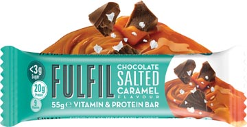 [680006] Fulfil salted caramel, barre de 55 g, paquet de 15 pièces