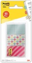 Post-it index smal candy pour ft 23,8 x 43,2 mm, 3 x 20 onglets