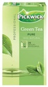 Pickwick thé, thé vert pure, paquet de 25 sachets
