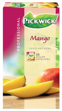 [68618] Pickwick thé, mangue, paquet de 25 sachets