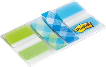 [686PLAI] Post-it indix pour classer et index avec dessin de trempe, 2 x 12 onglets et 2 x 20 onglets